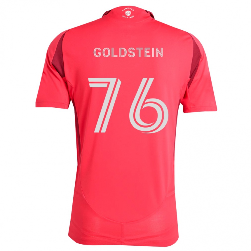 ילדים כדורגל Sam Goldstein #76 מג'נטה לבן ג'רזי ביתית 2026/27