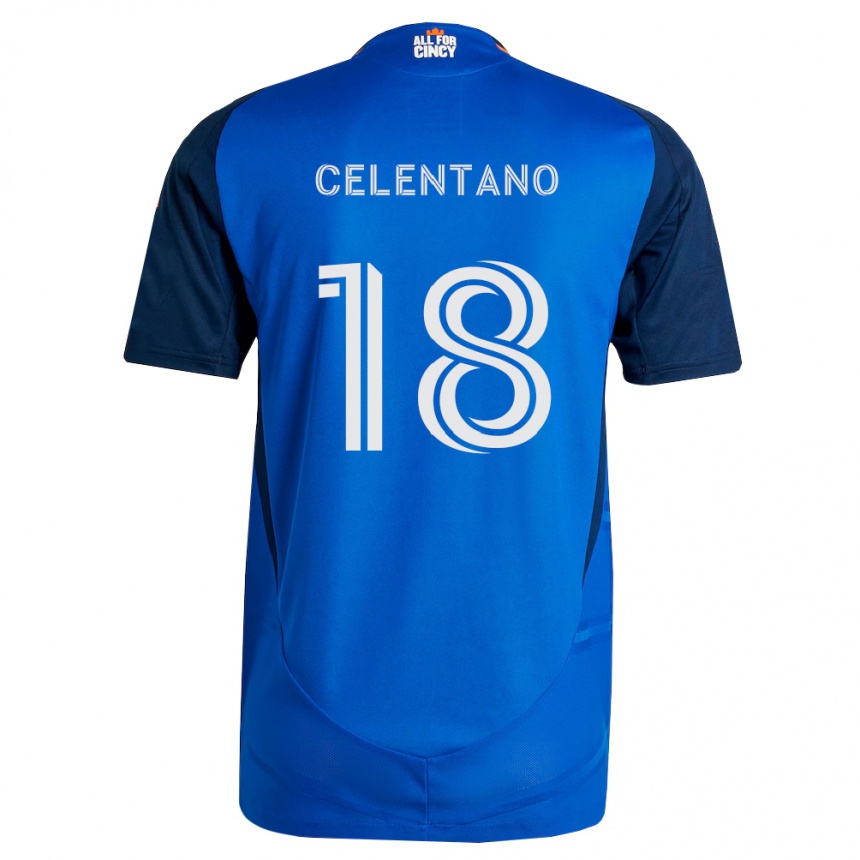 ילדים כדורגל רומן צ׳לנטנו #18 כחול מלכותי כתום ג'רזי ביתית 2026/27