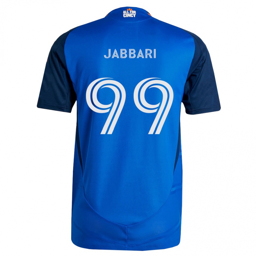 ילדים כדורגל איוב ג׳בארי #99 כחול מלכותי כתום ג'רזי ביתית 2026/27