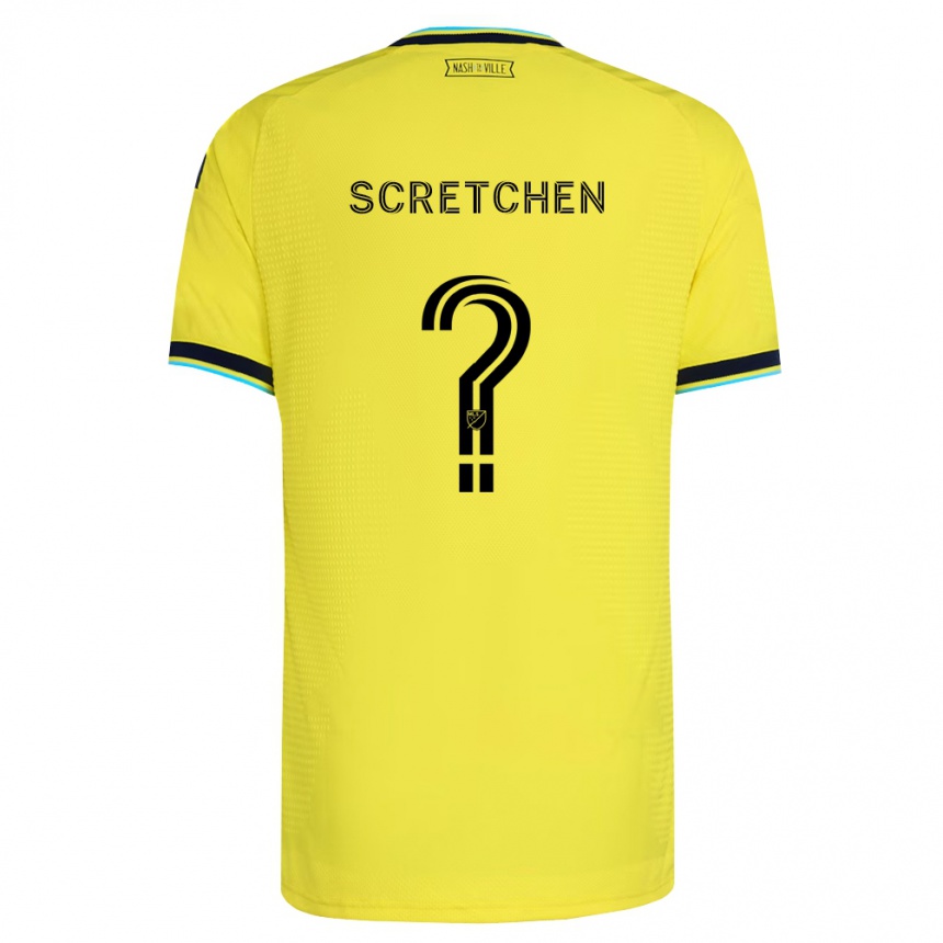 ילדים כדורגל Cannon Scretchen #0 כחול צי בהיר צהוב ג'רזי ביתית 2026/27 ילדים כדורגל Cannon Scretchen #0 כחול צי בהיר צהוב ג'רזי ביתית 2026/27