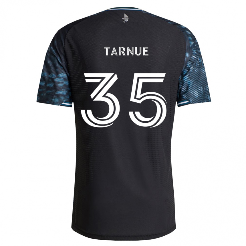 ילדים כדורגל Philip Tarnue #35 שחור לבן ג'רזי ביתית 2026/27