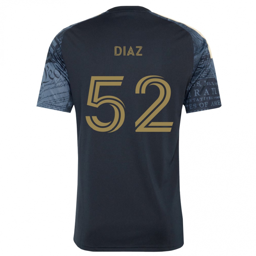 ילדים כדורגל Samuel Diaz #52 כחול צי חום ג'רזי ביתית 2026/27