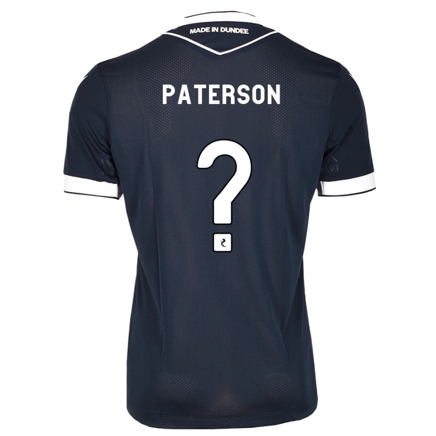 ילדים כדורגל Sonny Paterson #0 כחול חצות לבן ג'רזי ביתית 2026/27