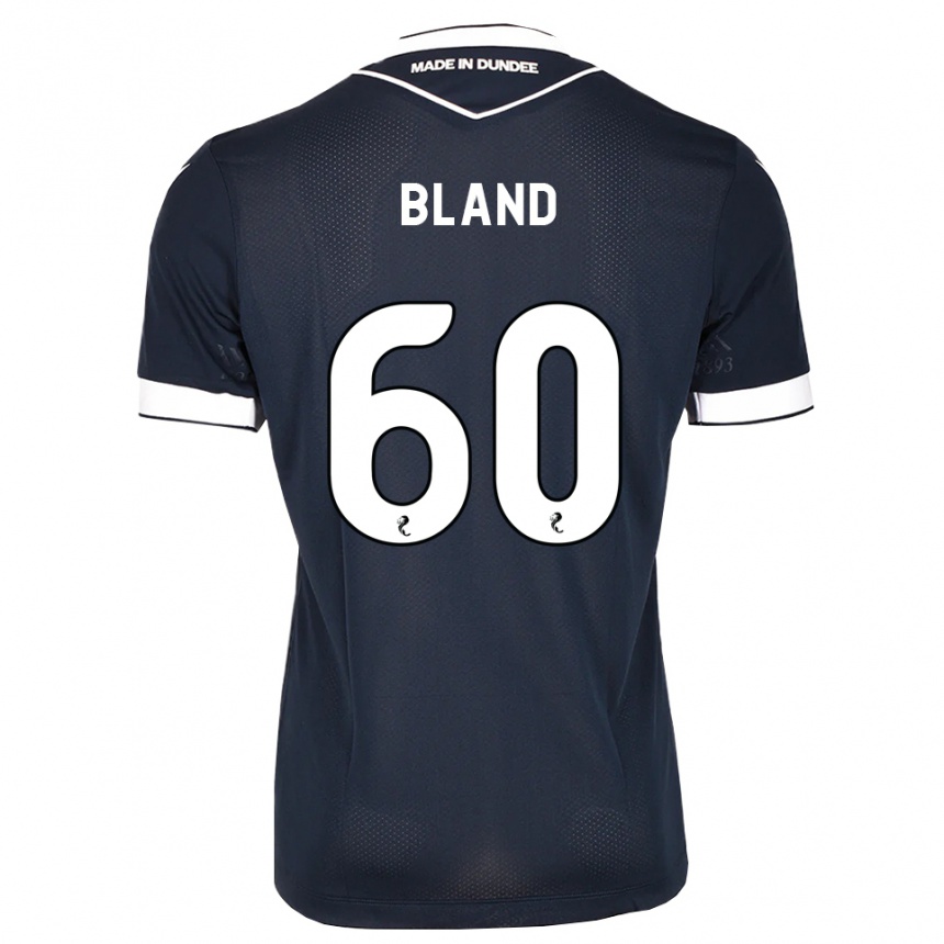 ילדים כדורגל Ryan Bland #60 כחול חצות לבן ג'רזי ביתית 2026/27
