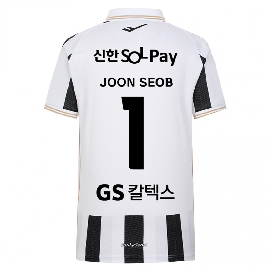 ילדים כדורגל Joon-Seob Im #1 שחור לבן הרחק ג'רזי 2026/27