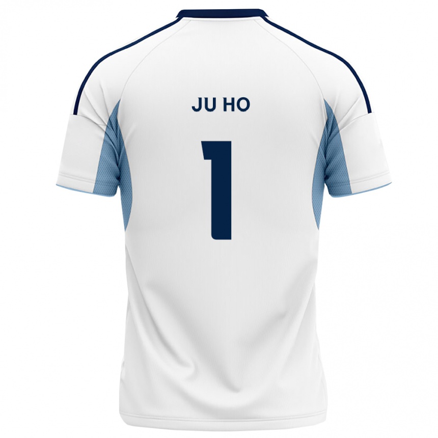 ילדים כדורגל Ju-Ho Choi #1 כחול מלכותי לבן הרחק ג'רזי 2026/27