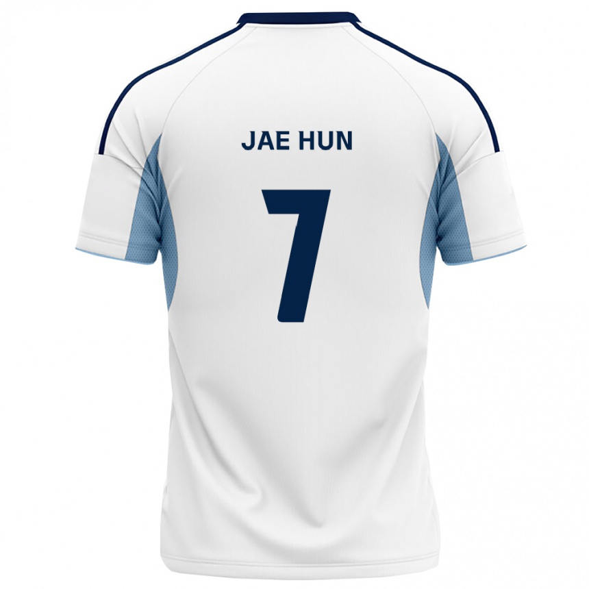 ילדים כדורגל Jae-Hun Lee #7 כחול מלכותי לבן הרחק ג'רזי 2026/27