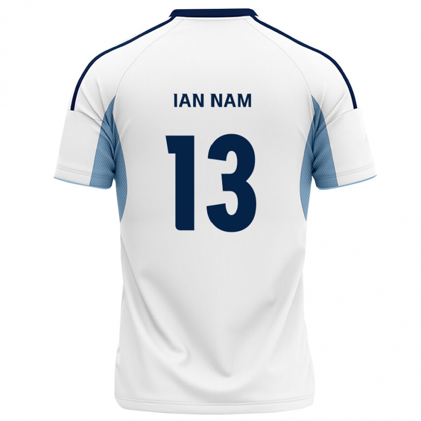 ילדים כדורגל Ian Nam #13 כחול מלכותי לבן הרחק ג'רזי 2026/27