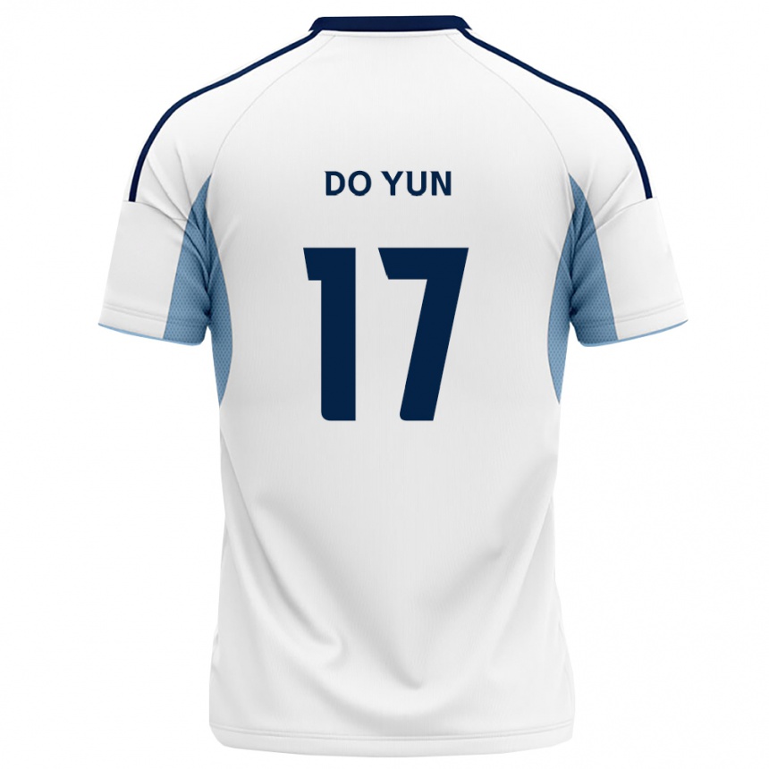 ילדים כדורגל Do-Yun Kwon #17 כחול מלכותי לבן הרחק ג'רזי 2026/27