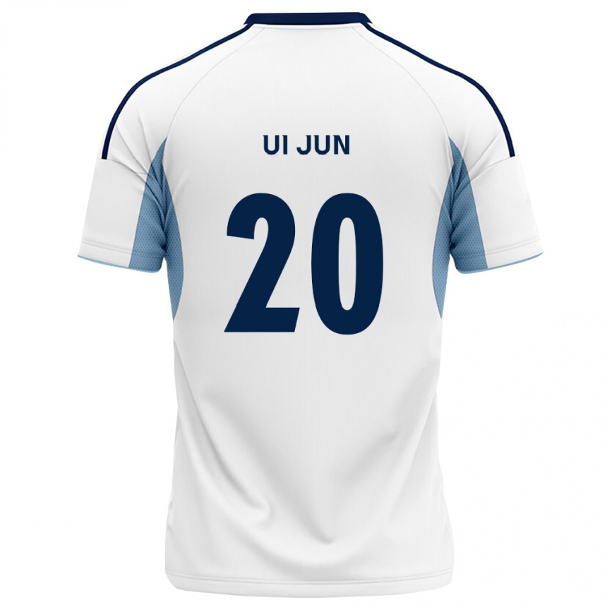 ילדים כדורגל Ui-Jun Hwang #20 כחול מלכותי לבן הרחק ג'רזי 2026/27