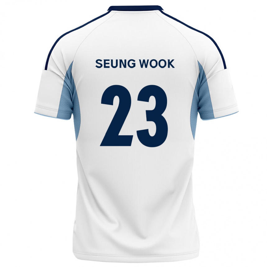 ילדים כדורגל Seung-Wook Seo #23 כחול מלכותי לבן הרחק ג'רזי 2026/27