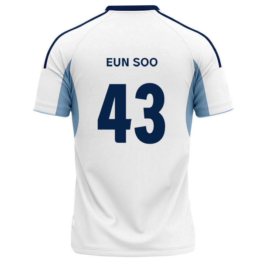 ילדים כדורגל Eun-Soo Choi #43 כחול מלכותי לבן הרחק ג'רזי 2026/27