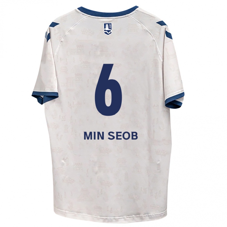 ילדים כדורגל Min-Seob Song #6 כחול מלכותי לבן הרחק ג'רזי 2026/27 ילדים כדורגל Min-Seob Song #6 כחול מלכותי לבן הרחק ג'רזי 2026/27
