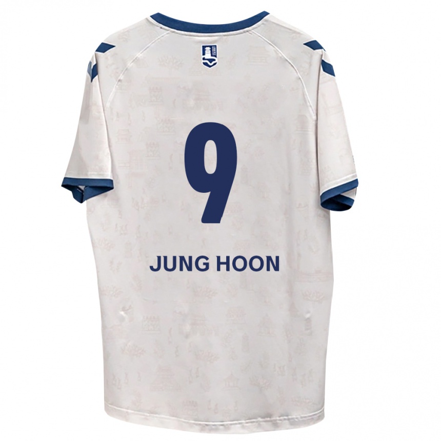 ילדים כדורגל Jung-Hoon Ji #9 כחול מלכותי לבן הרחק ג'רזי 2026/27 ילדים כדורגל Jung-Hoon Ji #9 כחול מלכותי לבן הרחק ג'רזי 2026/27