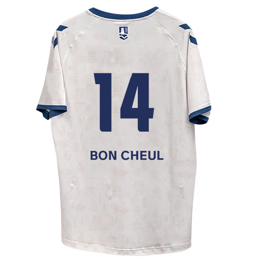 ילדים כדורגל Bon-Cheul Goo #14 כחול מלכותי לבן הרחק ג'רזי 2026/27
