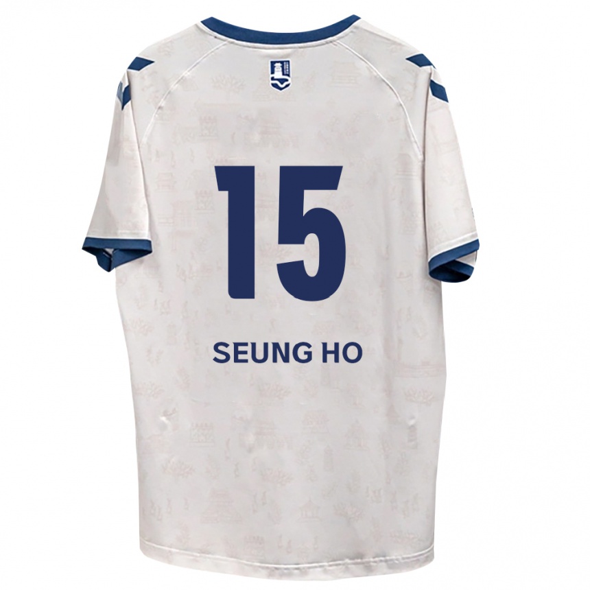 ילדים כדורגל Seung-Ho Cho #15 כחול מלכותי לבן הרחק ג'רזי 2026/27