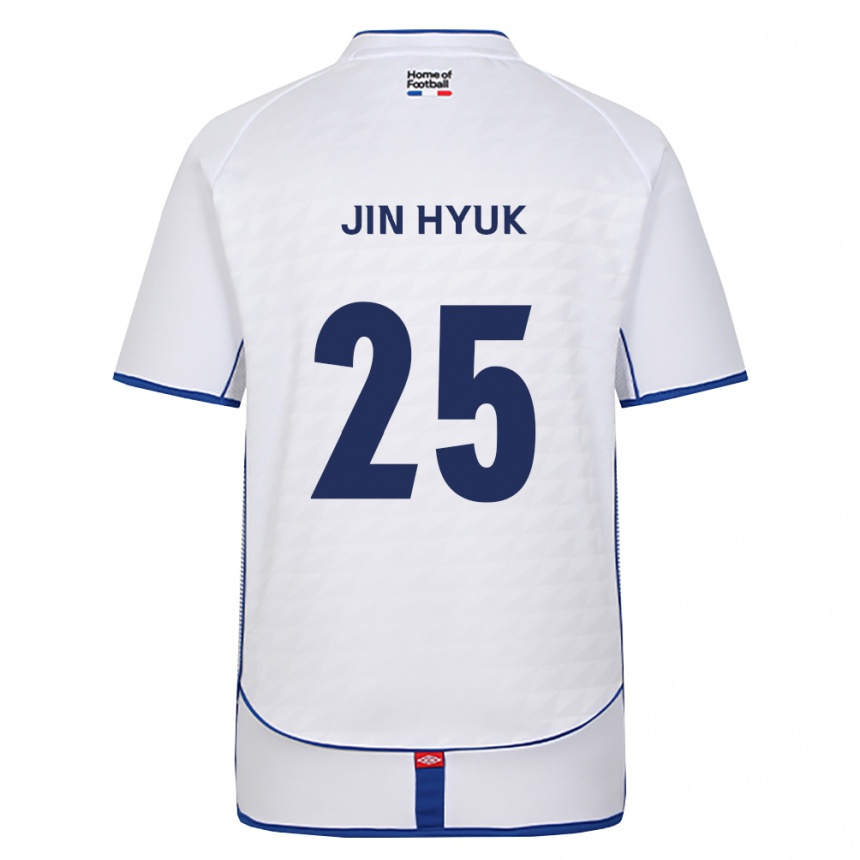 ילדים כדורגל Jin-Hyuk Lee #25 שחור לבן אדום הרחק ג'רזי 2026/27