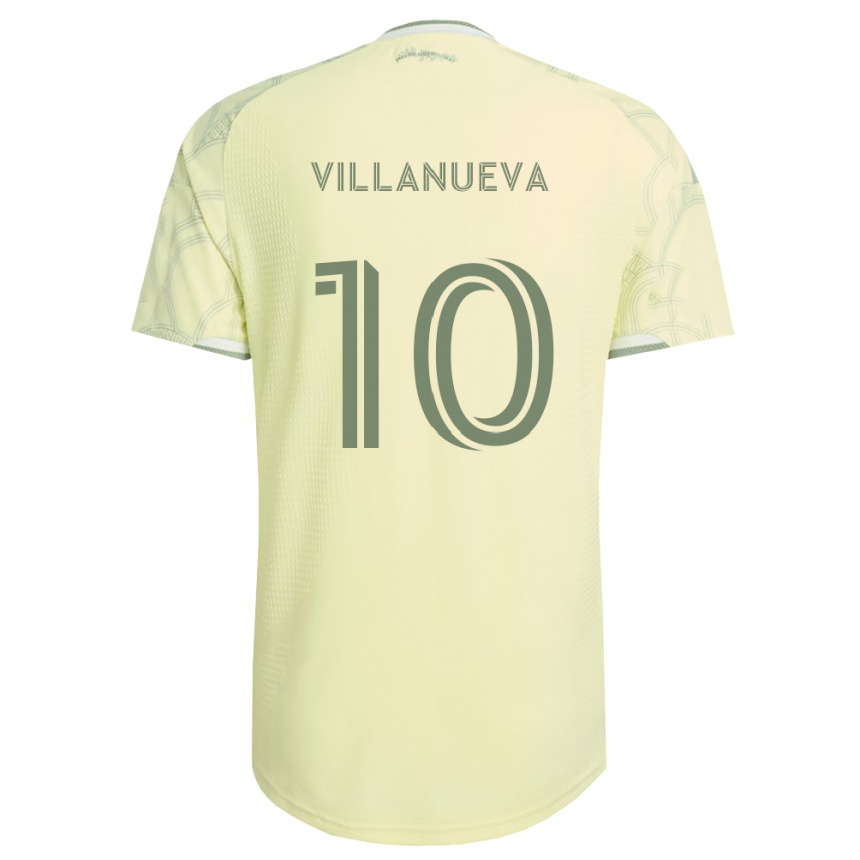 ילדים כדורגל Jordan Villanueva #10 בז' לבן הרחק ג'רזי 2026/27