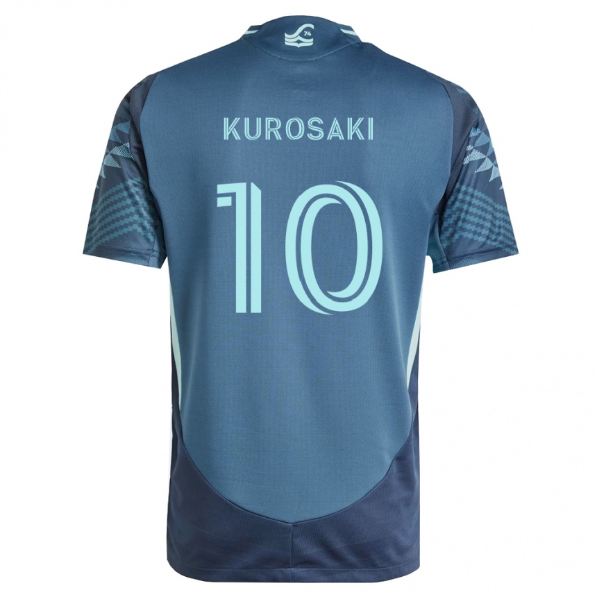 ילדים כדורגל יווקה קורוסאקי #10 כחול צי ירוק הרחק ג'רזי 2026/27