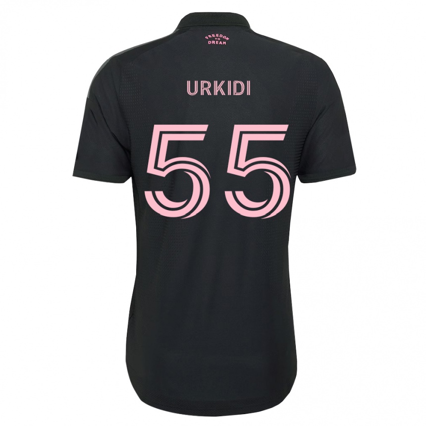ילדים כדורגל איאן אורקידי #55 ורוד שחור לבן הרחק ג'רזי 2026/27