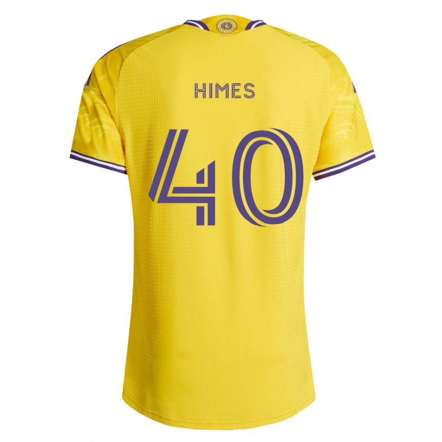 ילדים כדורגל Tristan Himes #40 סגול צהוב הרחק ג'רזי 2026/27 ילדים כדורגל Tristan Himes #40 סגול צהוב הרחק ג'רזי 2026/27