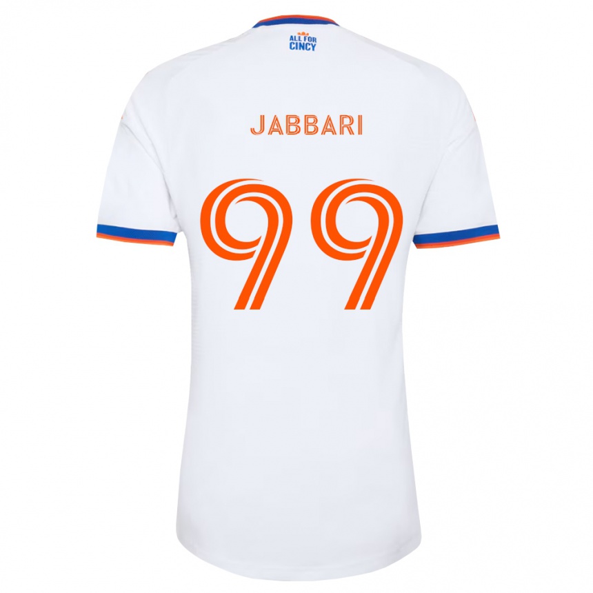 ילדים כדורגל איוב ג׳בארי #99 לבן כחול צי כתום הרחק ג'רזי 2026/27