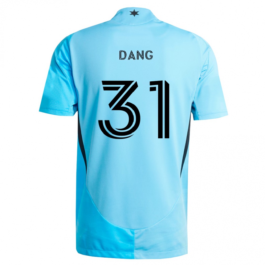 ילדים כדורגל Nick Dang #31 כחול בהיר שחור הרחק ג'רזי 2026/27