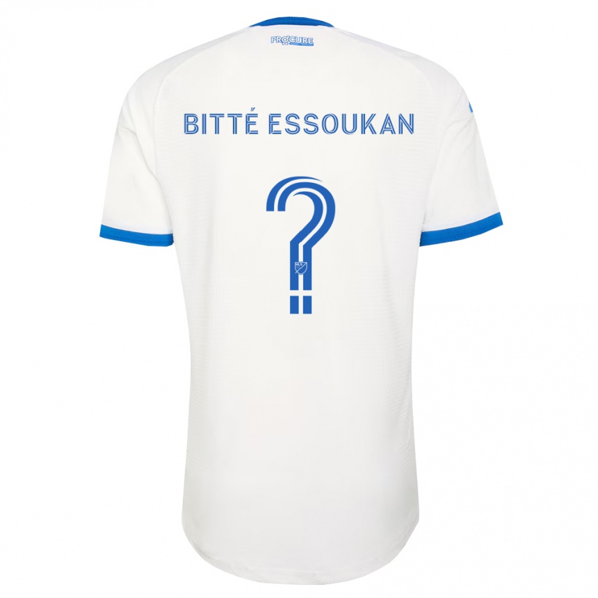 ילדים כדורגל Oliver Bitté Essoukan #0 כחול שמיים לבן הרחק ג'רזי 2026/27