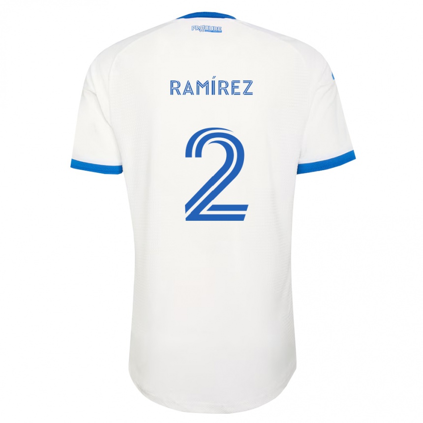 ילדים כדורגל Luis Ramírez #2 כחול שמיים לבן הרחק ג'רזי 2026/27