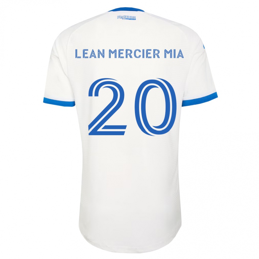ילדים כדורגל Mc Lean Mercier Mia #20 כחול שמיים לבן הרחק ג'רזי 2026/27 ילדים כדורגל Mc Lean Mercier Mia #20 כחול שמיים לבן הרחק ג'רזי 2026/27