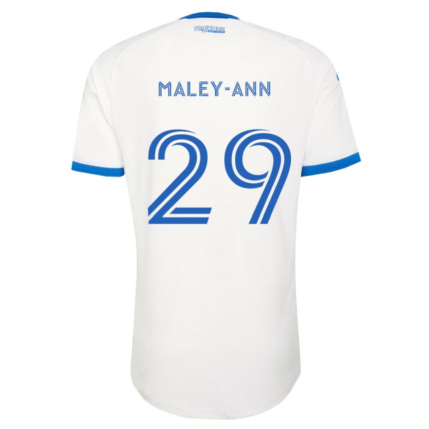 ילדים כדורגל Caron Maley-Ann #29 כחול שמיים לבן הרחק ג'רזי 2026/27