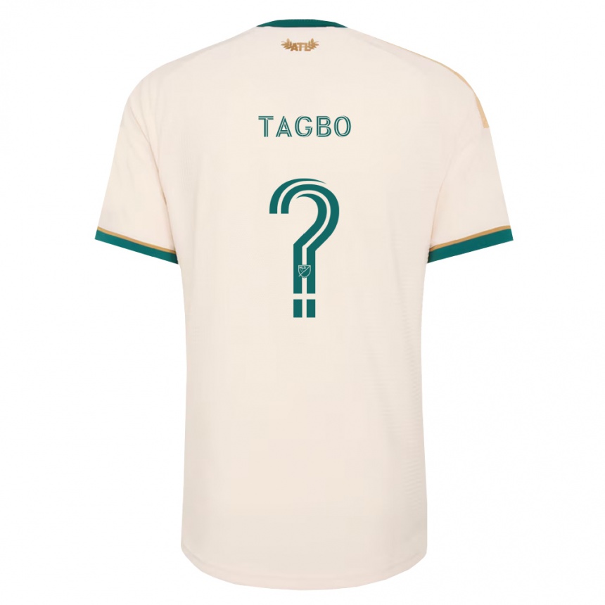 ילדים כדורגל Daniel Tagbo #0 ירוק שמפניה הרחק ג'רזי 2026/27