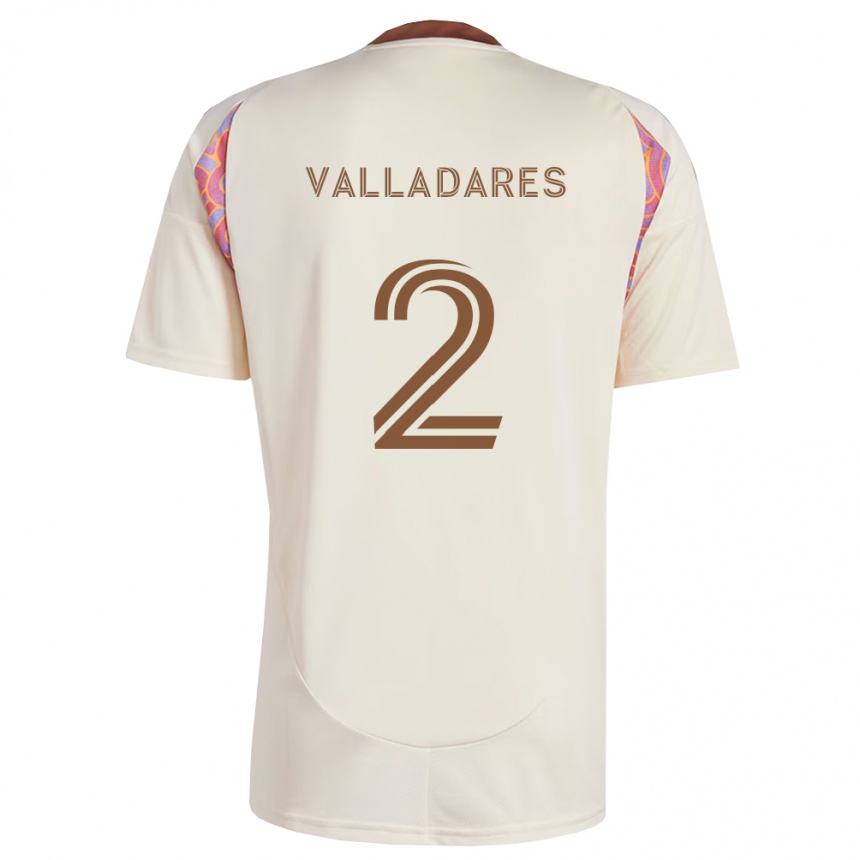 ילדים כדורגל Edenilson Valladares #2 ורוד מחוץ לארץ הרחק ג'רזי 2026/27
