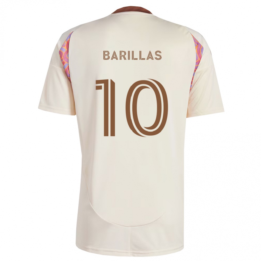 ילדים כדורגל Mayson Barillas #10 ורוד מחוץ לארץ הרחק ג'רזי 2026/27