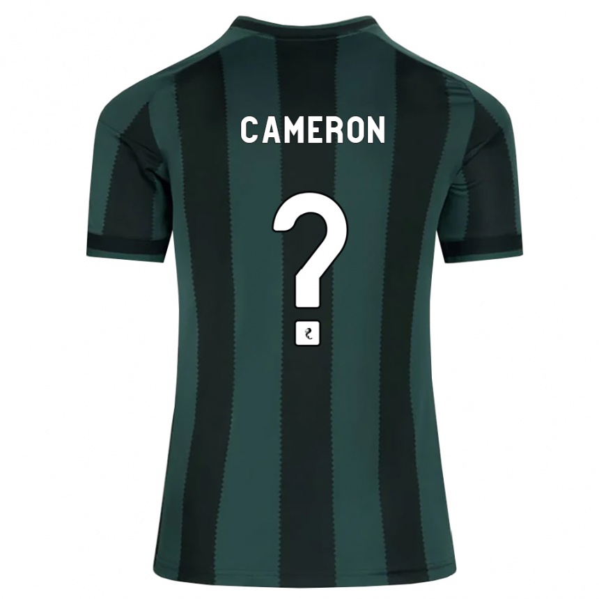 ילדים כדורגל Jacob Cameron #0 אפור דהוי שחור הרחק ג'רזי 2026/27