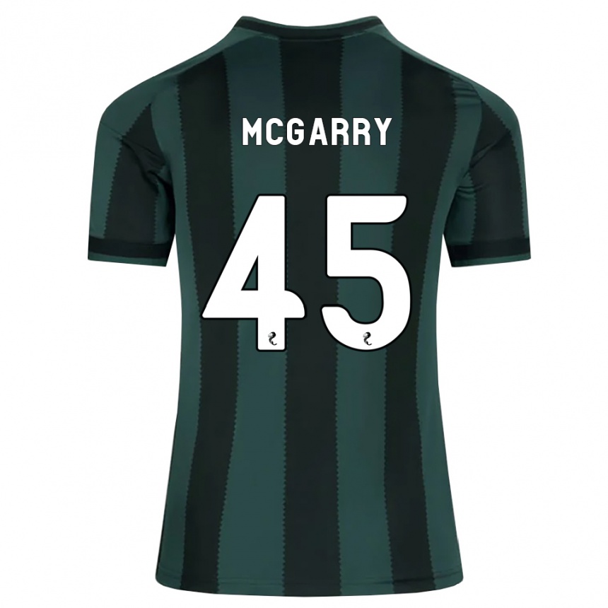 ילדים כדורגל Shea Mcgarry #45 אפור דהוי שחור הרחק ג'רזי 2026/27