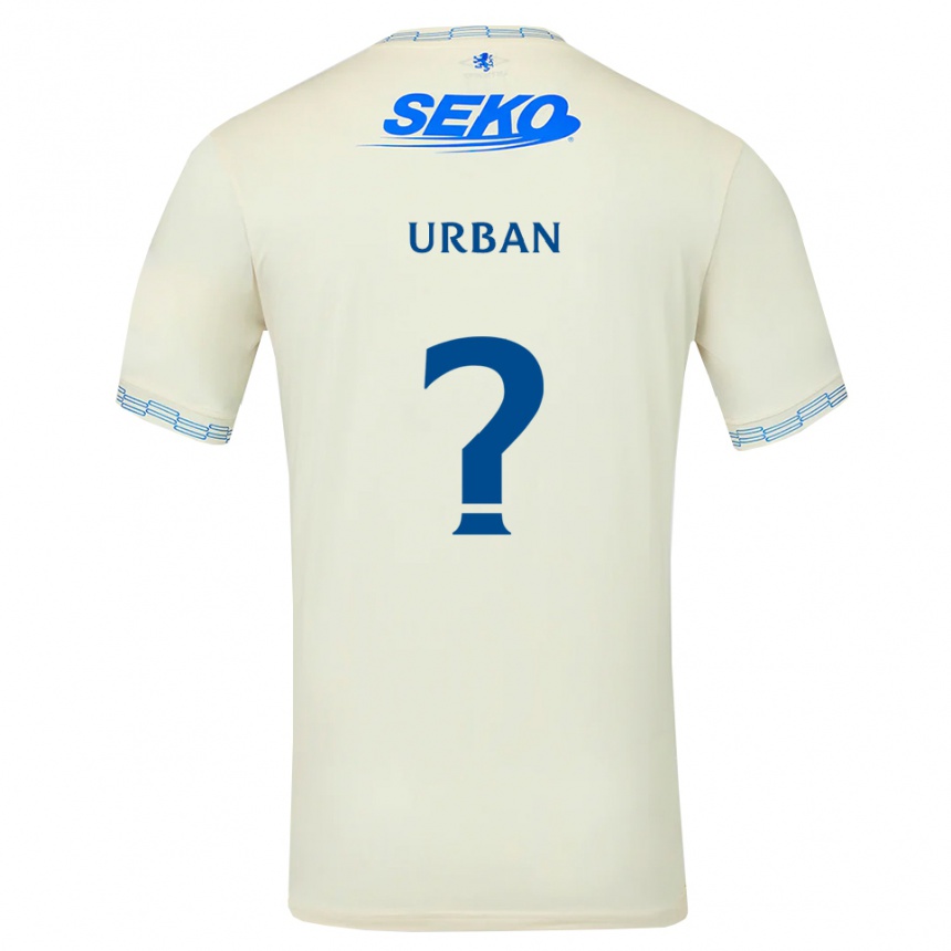 ילדים כדורגל Kai Urban #0 כחול שמיים עמוק לבן הרחק ג'רזי 2026/27