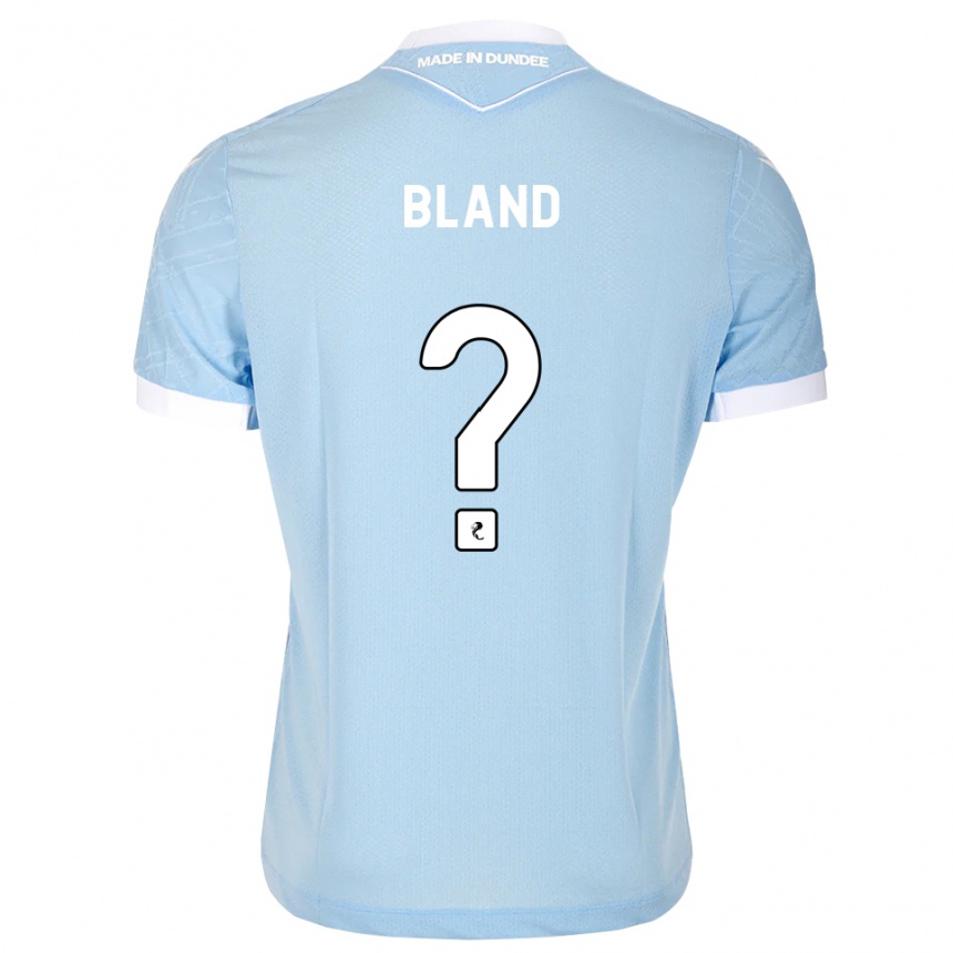 ילדים כדורגל Ryan Bland #0 כחול שמיים בהיר לבן הרחק ג'רזי 2026/27