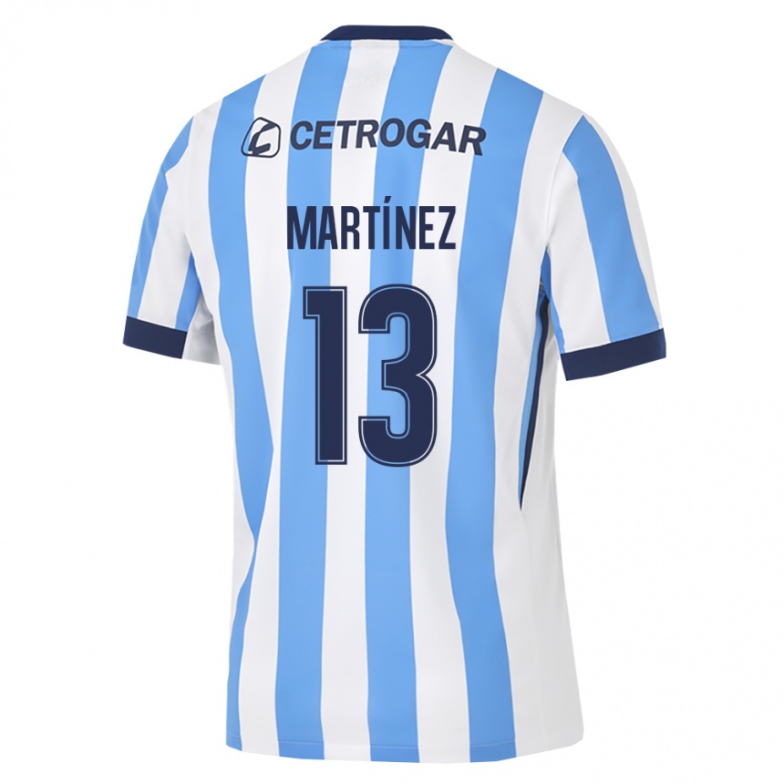 גברים כדורגל Mateo Martínez #13 כחול בהיר לבן שחור ג'רזי ביתית 2026/27