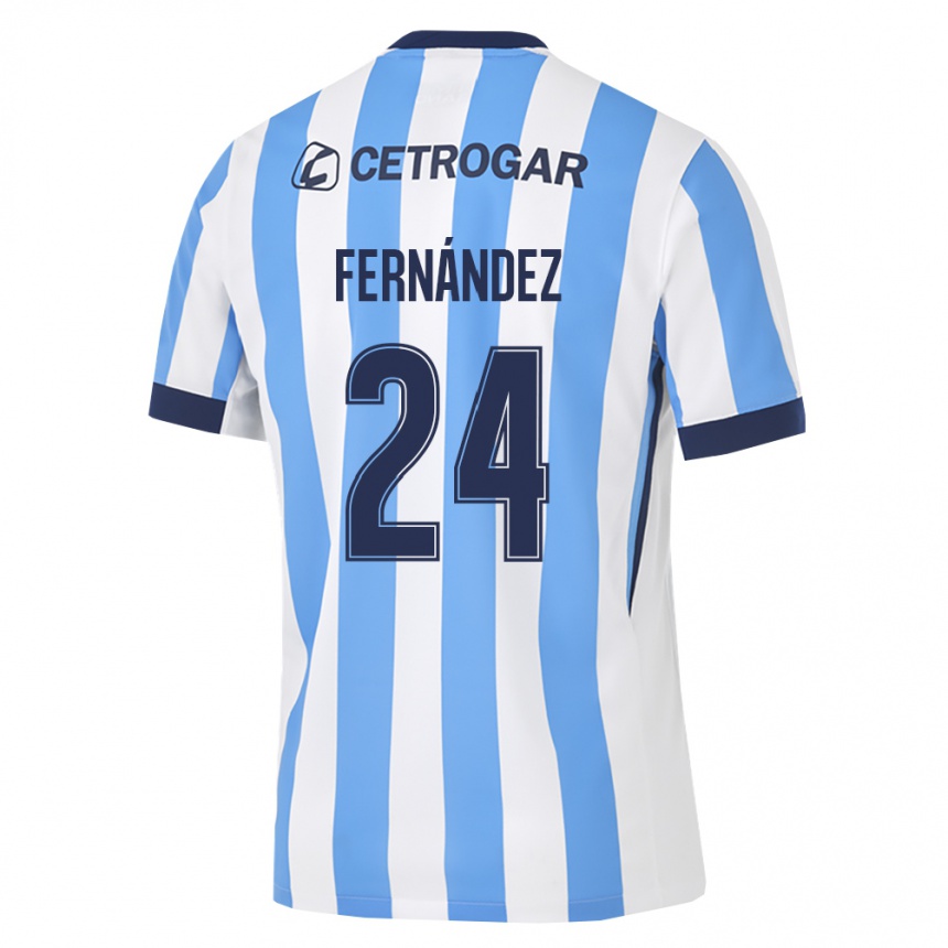 גברים כדורגל Adrián Fernández #24 כחול בהיר לבן שחור ג'רזי ביתית 2026/27 גברים כדורגל Adrián Fernández #24 כחול בהיר לבן שחור ג'רזי ביתית 2026/27