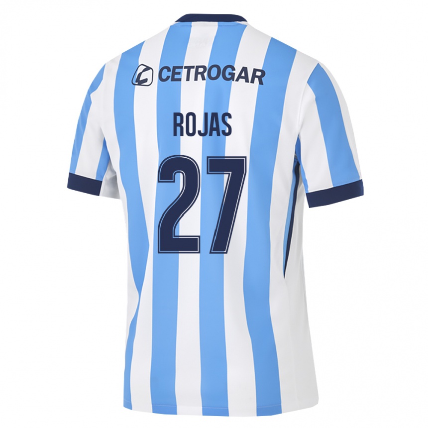 גברים כדורגל Gabriel Rojas #27 כחול בהיר לבן שחור ג'רזי ביתית 2026/27