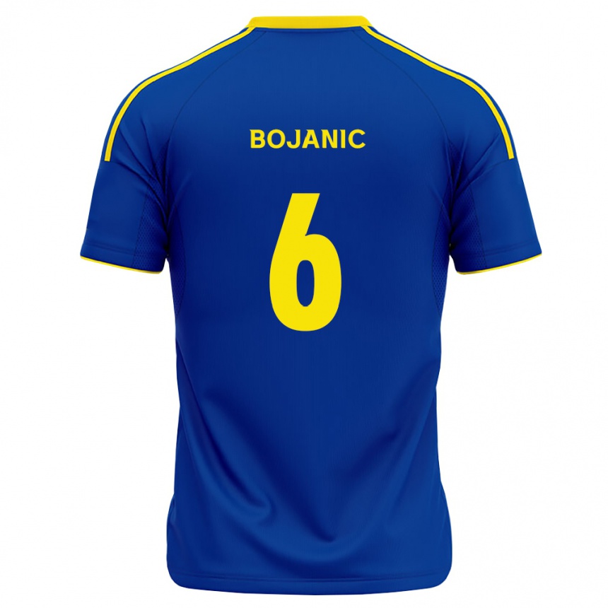 גברים כדורגל Darijan Bojanic #6 כחול מלכותי צהוב ג'רזי ביתית 2026/27