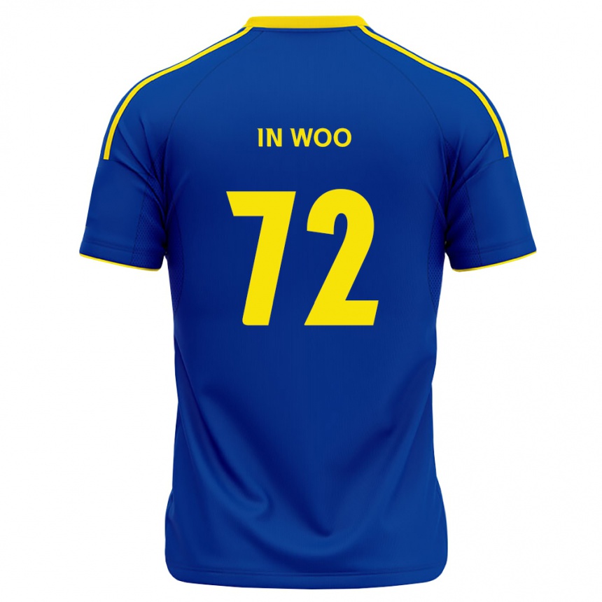 גברים כדורגל In-Woo Back #72 כחול מלכותי צהוב ג'רזי ביתית 2026/27 גברים כדורגל In-Woo Back #72 כחול מלכותי צהוב ג'רזי ביתית 2026/27