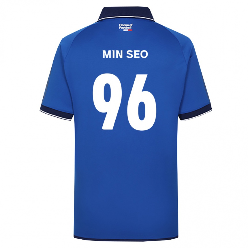גברים כדורגל מין-סאו קו #96 כחול מלכותי לבן אדום ג'רזי ביתית 2026/27