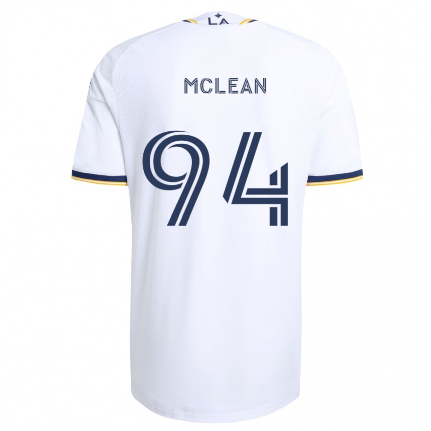 גברים כדורגל Mateo Mclean #94 כחול צהוב ולבן ג'רזי ביתית 2026/27