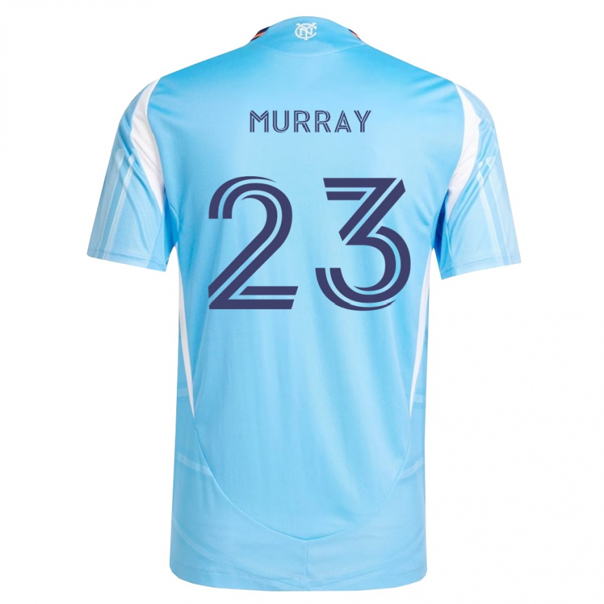 גברים כדורגל Max Murray #23 כחול שמיים לבן ג'רזי ביתית 2026/27