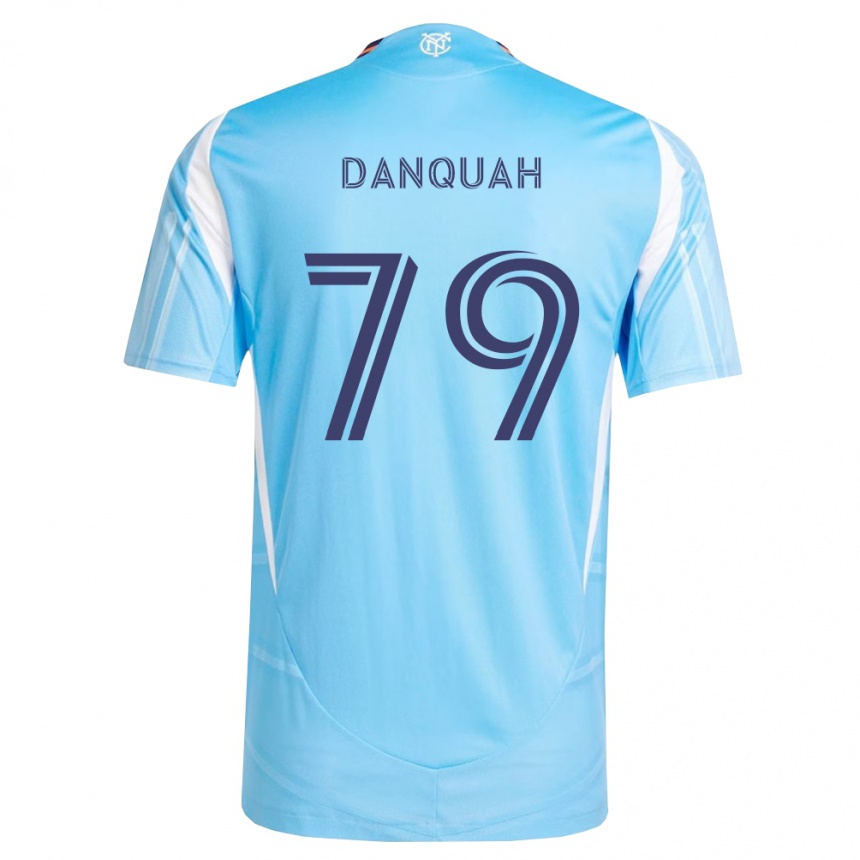 גברים כדורגל Caleb Danquah #79 כחול שמיים לבן ג'רזי ביתית 2026/27