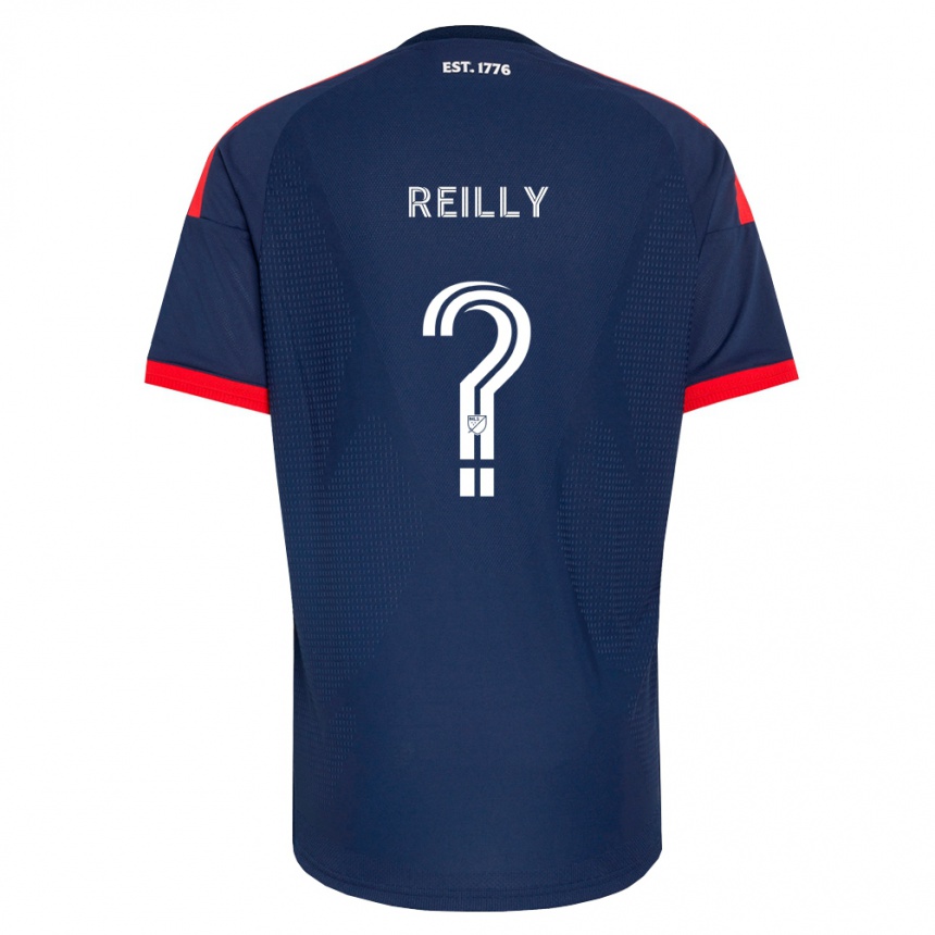 גברים כדורגל Aidan Reilly #0 כחול מלכותי אדום לבן ג'רזי ביתית 2026/27
