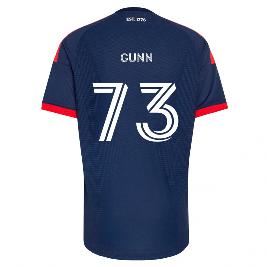 גברים כדורגל Jd Gunn #73 כחול מלכותי אדום לבן ג'רזי ביתית 2026/27
