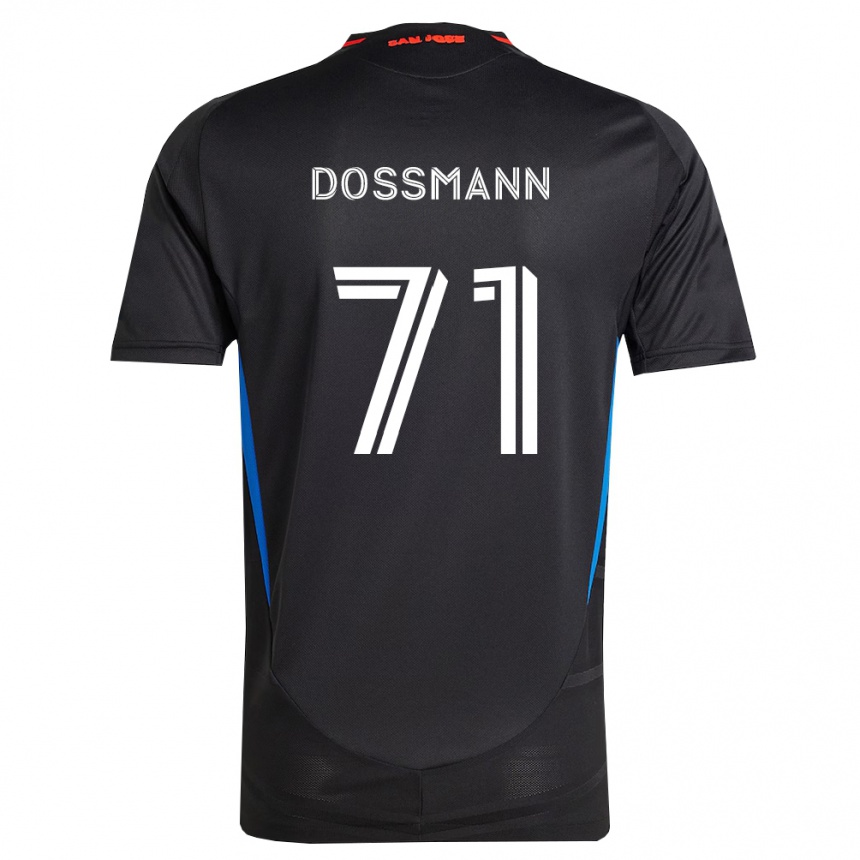 גברים כדורגל Niklas Dossmann #71 כחול לבן שחור ג'רזי ביתית 2026/27